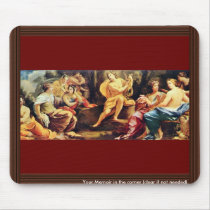 Apollo And The Muses,  By Vouet Simon Mousepad