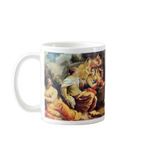 Apollo And The Muses,  By Vouet Simon Coffee Mugs