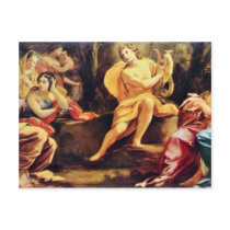 Apollo And The Muses,  By Vouet Simon Postcards