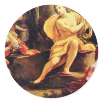 Apollo And The Muses,  By Vouet Simon Sticker