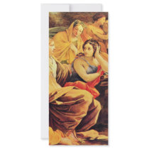 Apollo And The Muses, Detail By Vouet Simon Personalized Rack Card