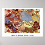 Apollo By Giovanni Battista Tiepolo Print