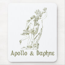 Apollo & Daphne mousepads by nakedzealot Apollo & Daphne mousepads