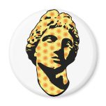 Apollo marble statue fridge magnets