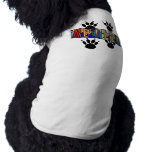 APOLLO ~ PERSONALIZED BIG LETTER PET-WARE FOR DOGS DOGGIE TEE SHIRT