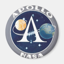 Apollo Program Fridge Magnets