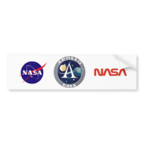 Apollo Program Logo Bumper Stickers
