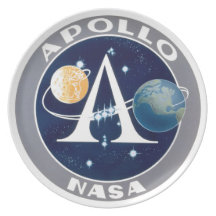 Apollo Program Logo Dinner Plate