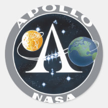 Apollo Program Logo Stickers
