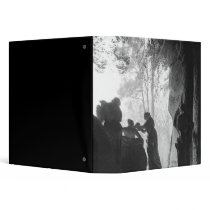 Apollo Tended by Nymphs in the bosquet of Baths 3 Ring Binders