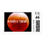 Apophis Theory Eclipsed Moon Stamp