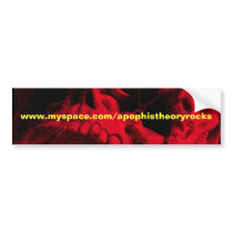 Apophis Theory - myspace bumper sticker bumper stickers