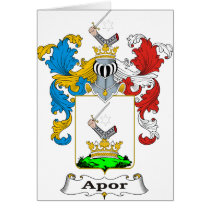 Apor Family Hungarian Coat of Arms cards by NemethArt Apor Family Hungarian Coat of Arms cards