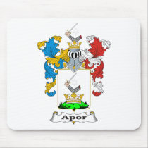 Apor Family Hungarian Coat of Arms mousepads