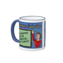 Apostrophes are for Possessives Mugs
