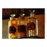 Apothecary Bottles Greeting Cards