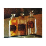 Apothecary Bottles Postcard