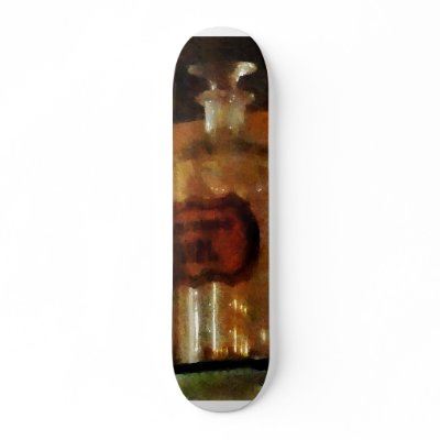 Apothecary Bottles Custom Skateboard by SusanSavad