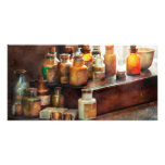 Apothecary - Chemical Ingredients Customized Photo Card