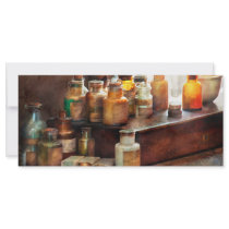Apothecary - Chemical Ingredients Customized Rack Card