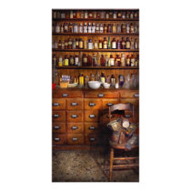 Apothecary - Just the usual selection Customized Photo Card