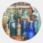 Apothecary - Remedies for the Fits Round Stickers