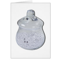 ApothecaryJarOfDiamonds091711 Greeting Cards