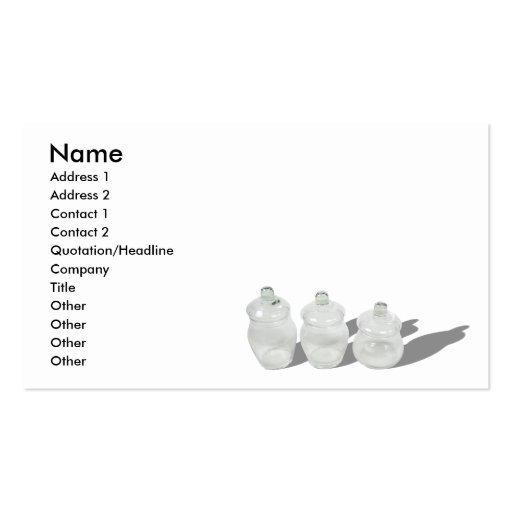ApothecaryJars101610, Name, Address 1, Address ... Business Cards (front side)