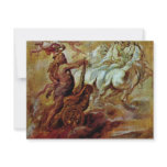 Apotheosis Of Hercules By Rubens Peter Paul Custom Invitation