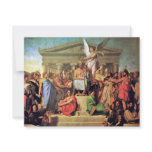 Apotheosis Of Homer By Ingres Jean Auguste Dominiq Personalized Invite