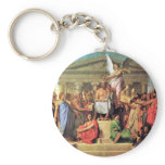 Apotheosis Of Homer By Ingres Jean Auguste Dominiq Keychains