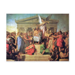 Apotheosis Of Homer By Ingres Jean Auguste Dominiq Post Card