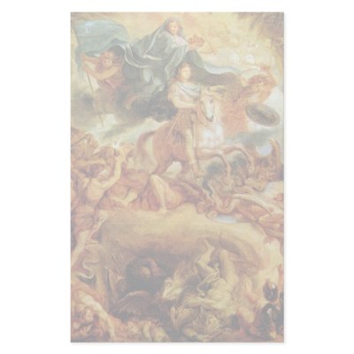 Apotheosis Of Louis Xiv By Le Brun Charles Personalized Stationery by Artcollection