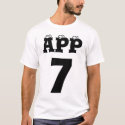 APP, 7 t-shirts