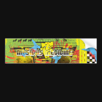 APPA :: MUSIC IS MEDICINE (( DEUX )) bumper stickers