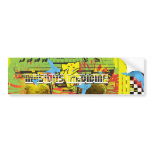 APPA :: MUSIC IS MEDICINE (( DEUX )) bumper stickers