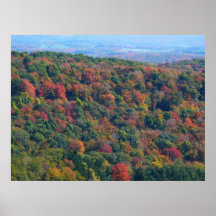 Appalachian Mountains in Fall Print