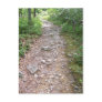 Appalachian rocky trail postcard