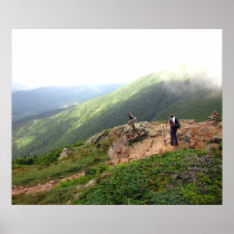 Appalachian Trail Thru-hiker, in the White Mtns Posters