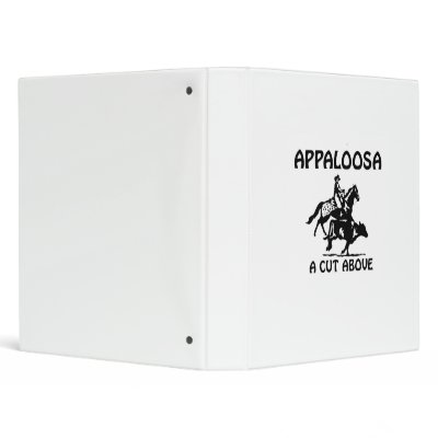 Appaloosa Binder by Lmystery