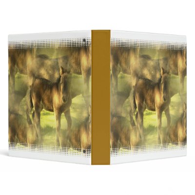 Appaloosa Horse Collage Binder by HorseStall