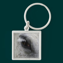 Appaloosa Horse Eye Equine Keychain