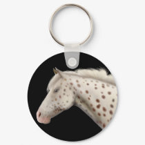 Appaloosa Horse Keychain