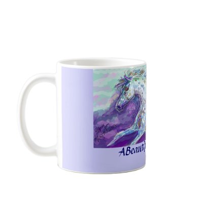 Appaloosa horse mug, ABeautifulHorse.com gifts by ssmayer