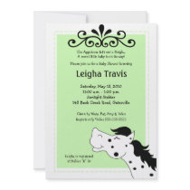 Appaloosa Horse Neutral 5x7 Baby Shower Invitation