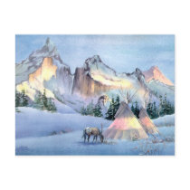 APPALOOSA HORSE TIPI CAMP by SHARON SHARPE postcards by sharonsharpe APPALOOSA HORSE TIPI CAMP by SHARON SHARPE postcards
