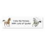 Appaloosa Horses Bumper Sticker
