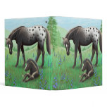 Appaloosa Mare &amp; Foal Avery Binder