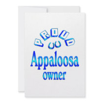 Appaloosa Owner Custom Announcement