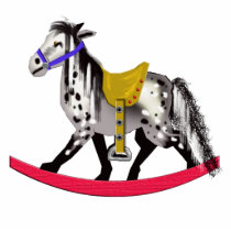 appaloosa rocking horse photo cut out